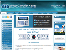 Tablet Screenshot of crosbyintruder.co.uk